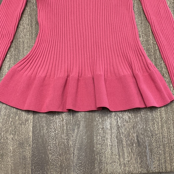 NWOT Boston Proper Scoop Neck
Long Sleeves Peplum Waist - Picture 5 of 8